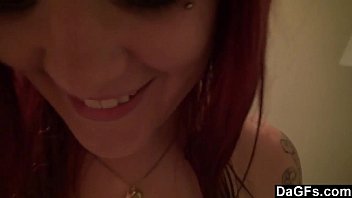 [ 720p, teen video, 05:12 ] busty redhead sucks my cock and gets my jizz on her big boobs