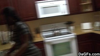 [ 720p, exotic video, 05:00 ] a kitchen fuck for this big assed ebony gal