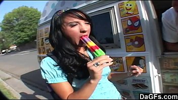 [ 720p, facial video, 12:50 ] deena daniels seduced and fucked by the icecream man